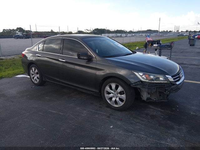 45985993 :رقم المزاد ، 1HGCR3F87FA019487 vin ، 2015 Honda Accord Ex-l V-6 مزاد بيع