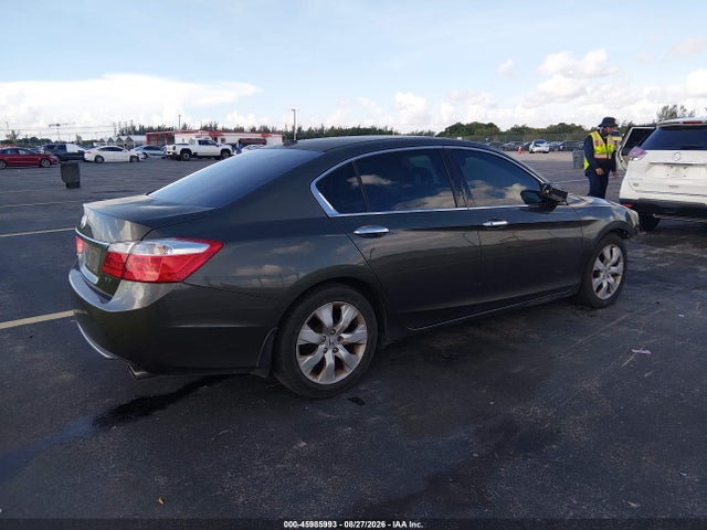 45985993 :رقم المزاد ، 1HGCR3F87FA019487 vin ، 2015 Honda Accord Ex-l V-6 مزاد بيع