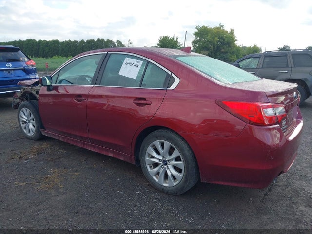 Продажа на аукционе авто 2017 Subaru Legacy 2.5i Premium, vin: 4S3BNAC66H3060908, номер лота: 45985998