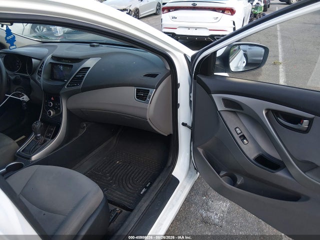 45986026 :رقم المزاد ، 5NPDH4AE1GH752475 vin ، 2016 Hyundai Elantra Se مزاد بيع