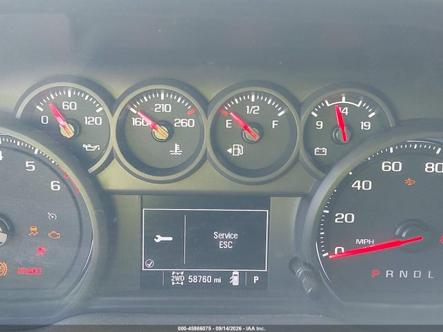 Aukcja sprzedaży 2023 Chevrolet Silverado 1500 4wd  Short Bed Custom, vin: 1GCPDBEK0PZ109427, numer aukcji: 45986075