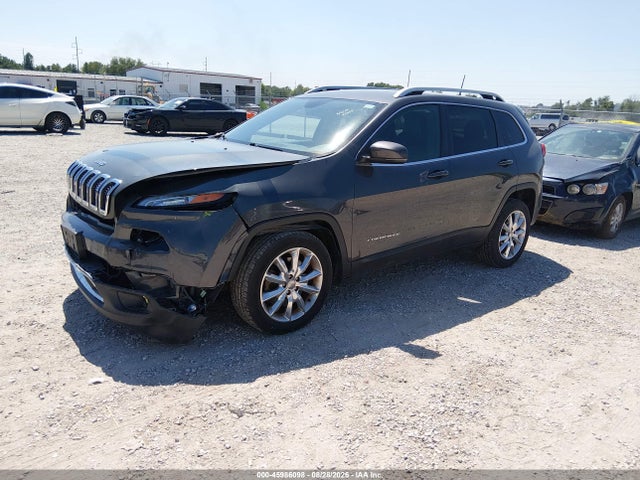 45986098 :رقم المزاد ، 1C4PJLDB6GW200185 vin ، 2016 Jeep Cherokee Limited مزاد بيع