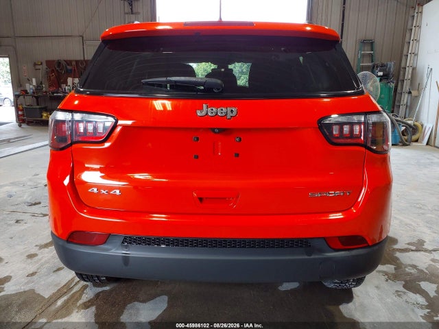 Aukcja sprzedaży 2018 Jeep Compass Sport 4x4, vin: 3C4NJDAB6JT392271, numer aukcji: 45986102