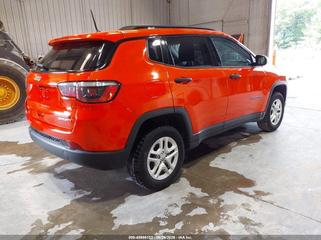 Aukcja sprzedaży 2018 Jeep Compass Sport 4x4, vin: 3C4NJDAB6JT392271, numer aukcji: 45986102