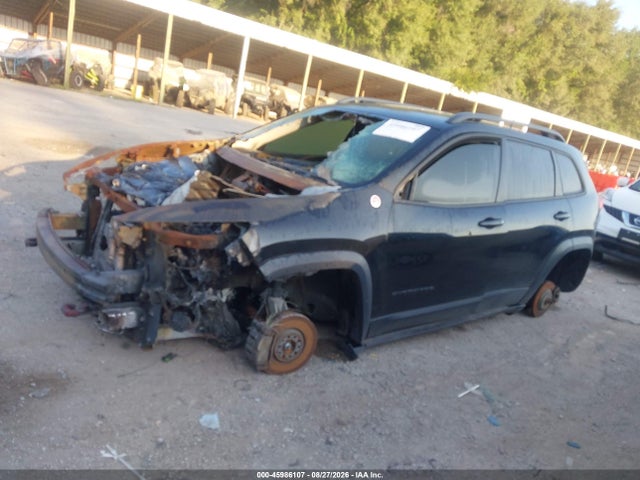 2018 Jeep Cherokee Trailhawk 4x4 მანქანა იყიდება აუქციონზე, vin: 1C4PJMBB1JD609531, აუქციონის ნომერი: 45986107