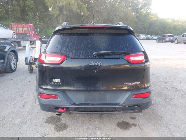 2018 Jeep Cherokee Trailhawk 4x4 მანქანა იყიდება აუქციონზე, vin: 1C4PJMBB1JD609531, აუქციონის ნომერი: 45986107
