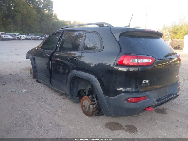 2018 Jeep Cherokee Trailhawk 4x4 მანქანა იყიდება აუქციონზე, vin: 1C4PJMBB1JD609531, აუქციონის ნომერი: 45986107