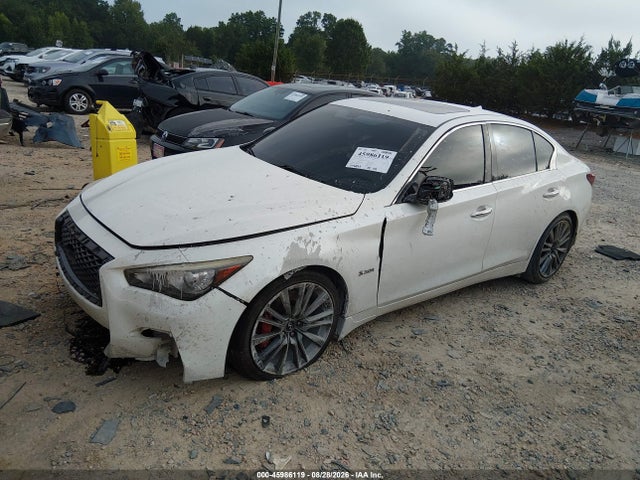 Продажа на аукционе авто 2018 Infiniti Q50 3.0t Red Sport 400, vin: JN1FV7AP2JM460256, номер лота: 45986119
