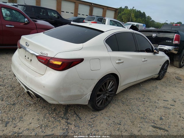 Продажа на аукционе авто 2018 Infiniti Q50 3.0t Red Sport 400, vin: JN1FV7AP2JM460256, номер лота: 45986119