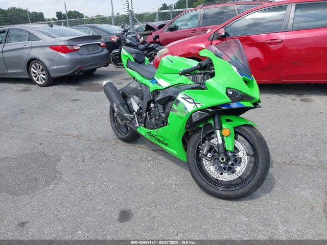45986123 :رقم المزاد ، JKBZXJJ13TA043056 vin ، 2026 Kawasaki Zx636 K مزاد بيع