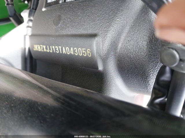 45986123 :رقم المزاد ، JKBZXJJ13TA043056 vin ، 2026 Kawasaki Zx636 K مزاد بيع