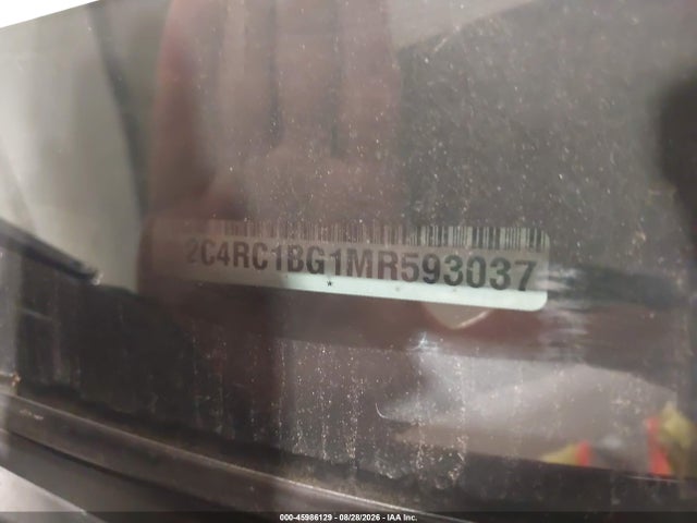Продажа на аукционе авто 2021 Chrysler Pacifica Touring L, vin: 2C4RC1BG1MR593037, номер лота: 45986129