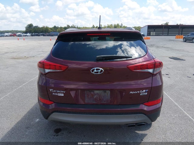2017 Hyundai Tucson Sport მანქანა იყიდება აუქციონზე, vin: KM8J3CA29HU271796, აუქციონის ნომერი: 45986145