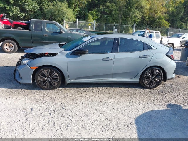 45986147 :رقم المزاد ، SHHFK7H76HU203629 vin ، 2017 Honda Civic Ex-l مزاد بيع