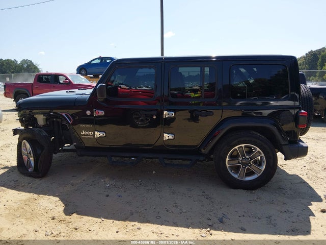 Auction sale of the 2020 Jeep Wrangler Unlimited Sahara 4x4, vin: 1C4HJXEN8LW285013, lot number: 45986185