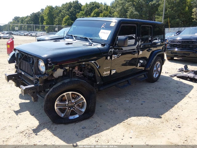 Auction sale of the 2020 Jeep Wrangler Unlimited Sahara 4x4, vin: 1C4HJXEN8LW285013, lot number: 45986185