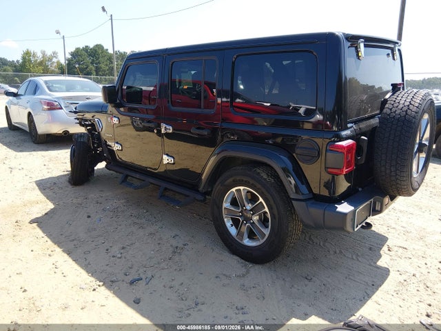 Auction sale of the 2020 Jeep Wrangler Unlimited Sahara 4x4, vin: 1C4HJXEN8LW285013, lot number: 45986185