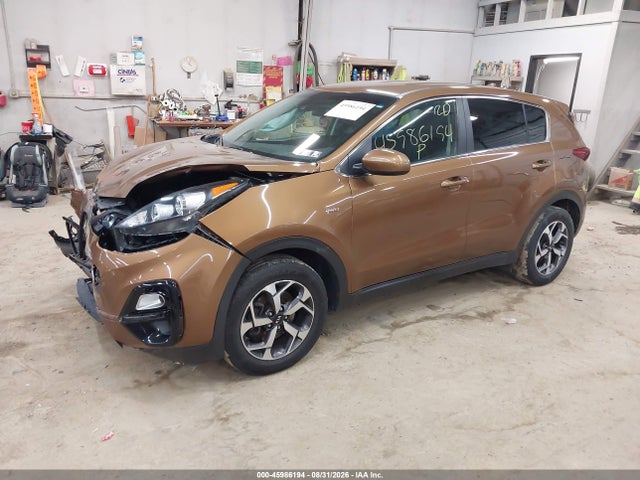 2020 Kia Sportage Lx მანქანა იყიდება აუქციონზე, vin: KNDPMCAC8L7670291, აუქციონის ნომერი: 45986194