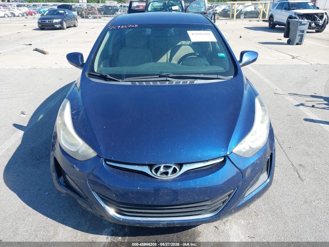 45986208 :رقم المزاد ، 5NPDH4AEXFH594068 vin ، 2015 Hyundai Elantra Se مزاد بيع