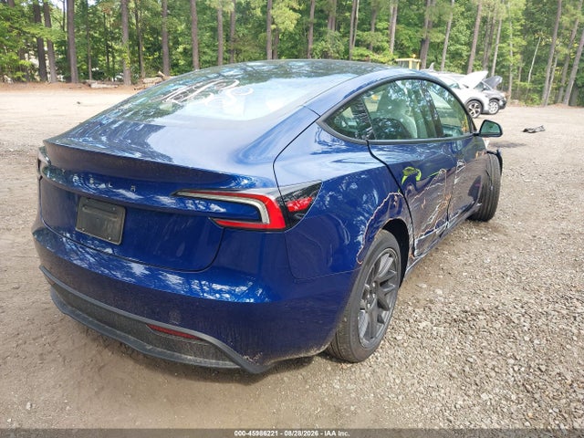 Продаж на аукціоні авто 2025 Tesla Model 3 Long Range Rear-wheel Drive/standard Rear-wheel Drive, vin: 5YJ3E1EA8SF924308, номер лоту: 45986221