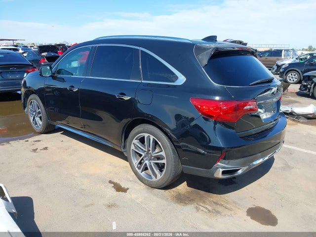 45986262 :رقم المزاد ، 5J8YD3H85JL005232 vin ، 2018 Acura Mdx Advance Package مزاد بيع
