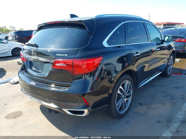45986262 :رقم المزاد ، 5J8YD3H85JL005232 vin ، 2018 Acura Mdx Advance Package مزاد بيع