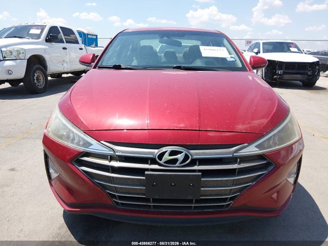 2020 Hyundai Elantra Sel მანქანა იყიდება აუქციონზე, vin: KMHD84LF7LU026086, აუქციონის ნომერი: 45986277