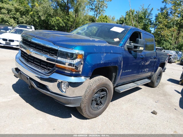 2018 Chevrolet Silverado 1500 1lt მანქანა იყიდება აუქციონზე, vin: 3GCUKREC2JG487749, აუქციონის ნომერი: 45986326