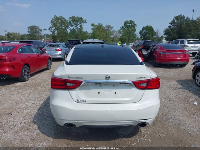 Продажа на аукционе авто 2018 Nissan Maxima 3.5 Platinum, vin: 1N4AA6AP3JC365312, номер лота: 45986384