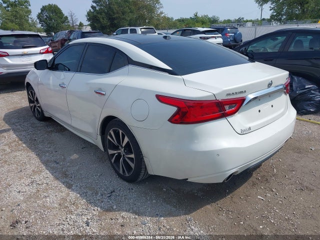 Продажа на аукционе авто 2018 Nissan Maxima 3.5 Platinum, vin: 1N4AA6AP3JC365312, номер лота: 45986384