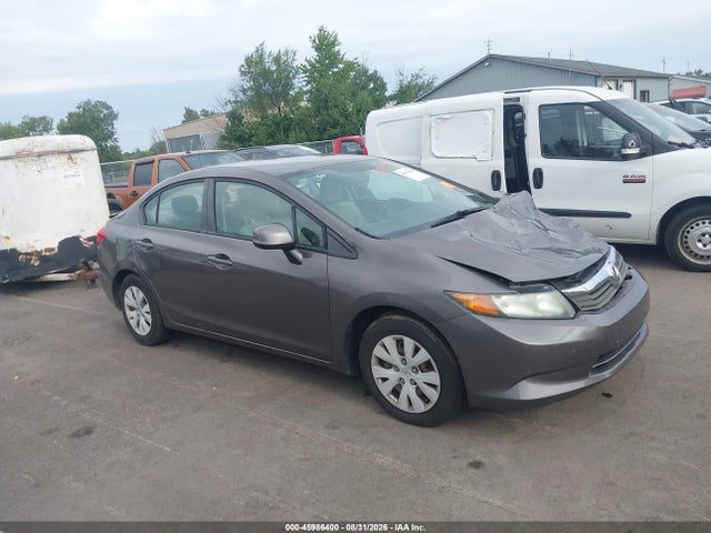 Auction sale of the 2012 Honda Civic Lx, vin: 19XFB2F58CE051163, lot number: 45986400