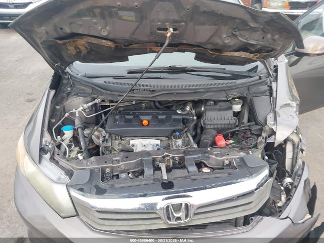 2012 Honda Civic Lx მანქანა იყიდება აუქციონზე, vin: 19XFB2F58CE051163, აუქციონის ნომერი: 45986400