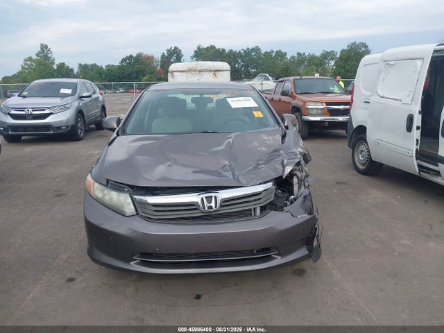 2012 Honda Civic Lx მანქანა იყიდება აუქციონზე, vin: 19XFB2F58CE051163, აუქციონის ნომერი: 45986400
