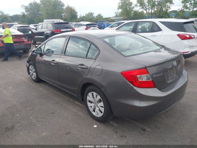 2012 Honda Civic Lx მანქანა იყიდება აუქციონზე, vin: 19XFB2F58CE051163, აუქციონის ნომერი: 45986400