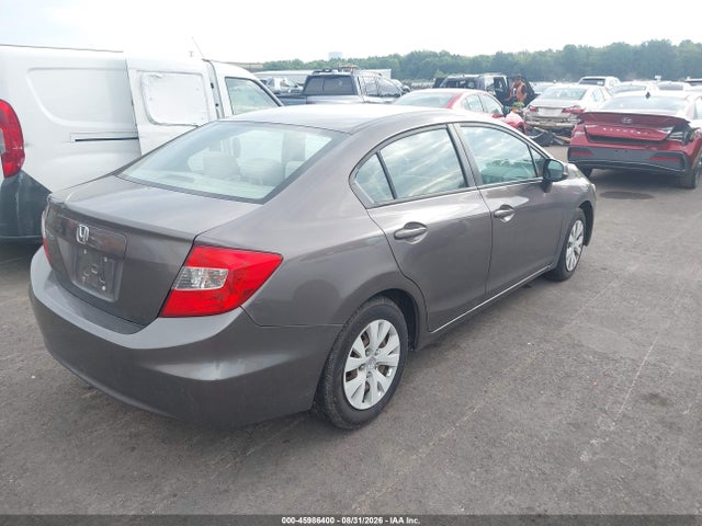 2012 Honda Civic Lx მანქანა იყიდება აუქციონზე, vin: 19XFB2F58CE051163, აუქციონის ნომერი: 45986400