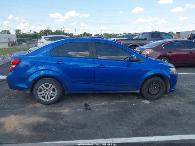 Продаж на аукціоні авто 2017 Chevrolet Sonic Ls Auto, vin: 1G1JB5SH8H4100536, номер лоту: 45986406