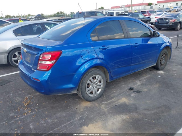 Продаж на аукціоні авто 2017 Chevrolet Sonic Ls Auto, vin: 1G1JB5SH8H4100536, номер лоту: 45986406