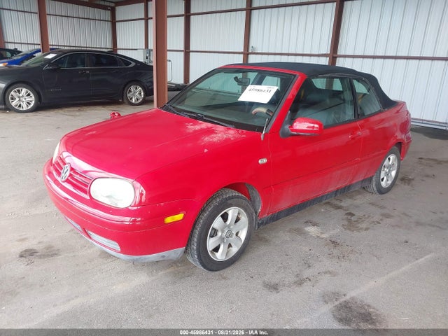Продажа на аукционе авто 2002 Volkswagen Cabrio Glx, vin: 3VWDC21V02M807596, номер лота: 45986431