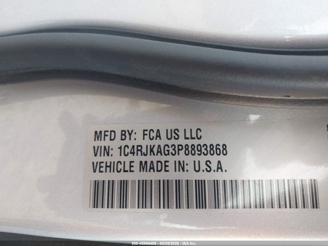 45986499 :رقم المزاد ، 1C4RJKAG3P8893868 vin ، 2023 Jeep Grand Cherokee L Laredo 4x4 مزاد بيع
