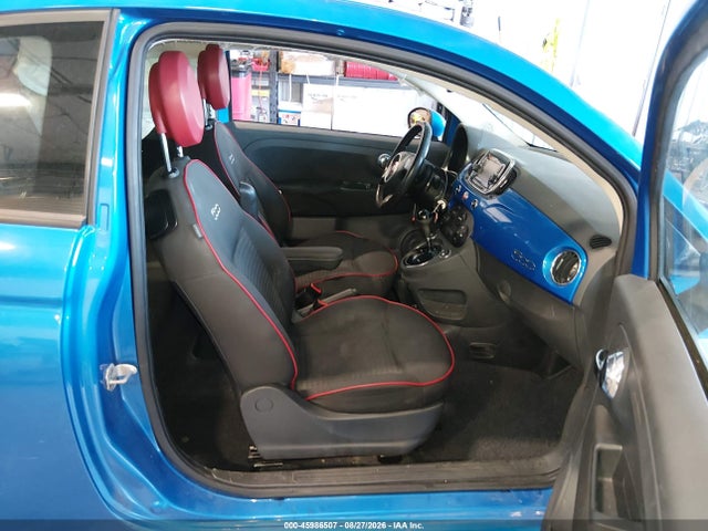 45986507 :رقم المزاد ، 3C3CFFKR4HT586487 vin ، 2017 Fiat 500 Pop مزاد بيع