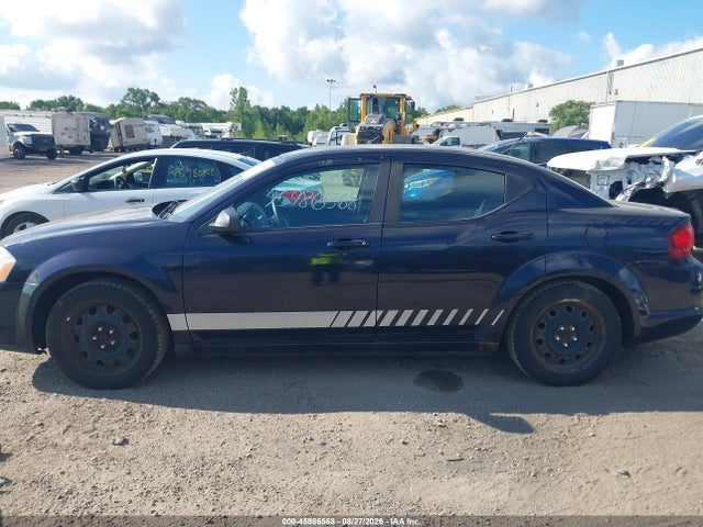 2012 Dodge Avenger Se მანქანა იყიდება აუქციონზე, vin: 1C3CDZAB5CN168346, აუქციონის ნომერი: 45986568