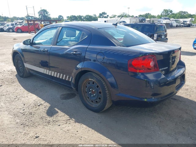 2012 Dodge Avenger Se მანქანა იყიდება აუქციონზე, vin: 1C3CDZAB5CN168346, აუქციონის ნომერი: 45986568