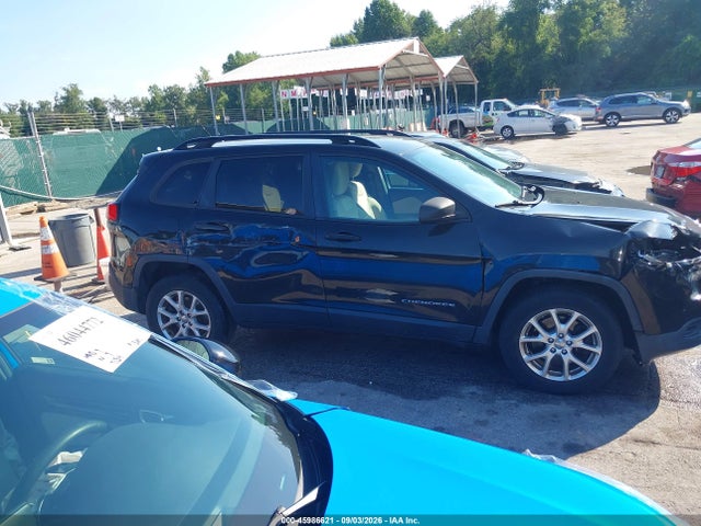 Aukcja sprzedaży 2016 Jeep Cherokee Sport, vin: 1C4PJMAB6GW214632, numer aukcji: 45986621