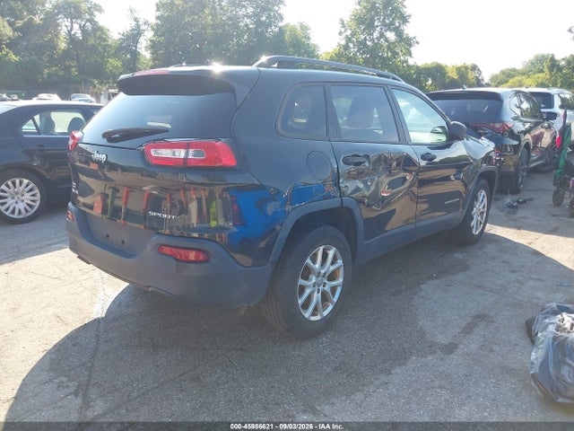 Aukcja sprzedaży 2016 Jeep Cherokee Sport, vin: 1C4PJMAB6GW214632, numer aukcji: 45986621