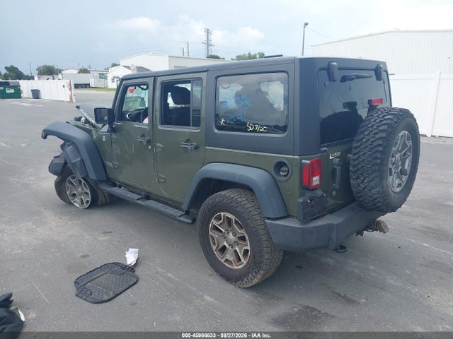 45986633 :رقم المزاد ، 1C4HJWFG2FL768433 vin ، 2015 Jeep Wrangler Unlimited Rubicon مزاد بيع