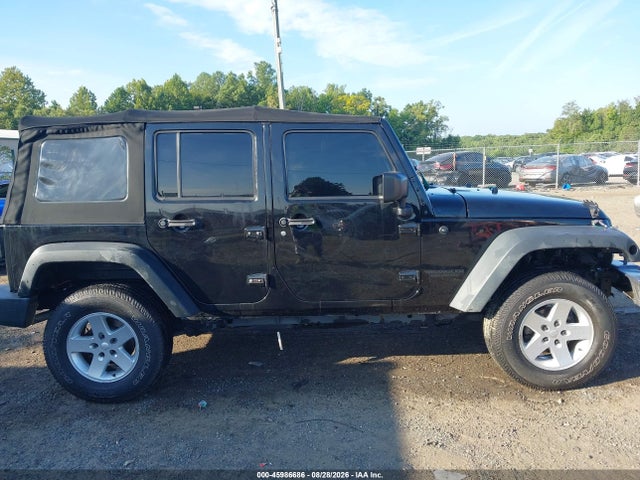 45986686 :رقم المزاد ، 1C4BJWDG9GL143067 vin ، 2016 Jeep Wrangler Unlimited Willys Wheeler مزاد بيع