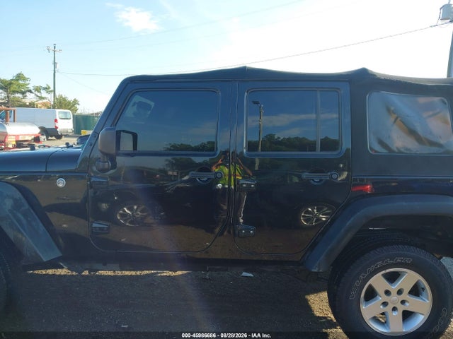 45986686 :رقم المزاد ، 1C4BJWDG9GL143067 vin ، 2016 Jeep Wrangler Unlimited Willys Wheeler مزاد بيع