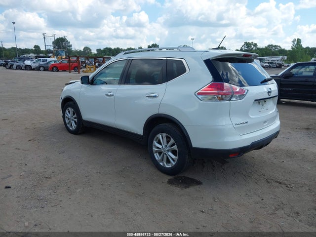 Aukcja sprzedaży 2016 Nissan Rogue S/sl/sv, vin: KNMAT2MV1GP697595, numer aukcji: 45986723