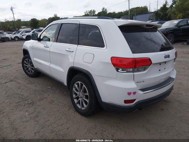 2014 Jeep Grand Cherokee Limited მანქანა იყიდება აუქციონზე, vin: 1C4RJFBG5EC448032, აუქციონის ნომერი: 45986775