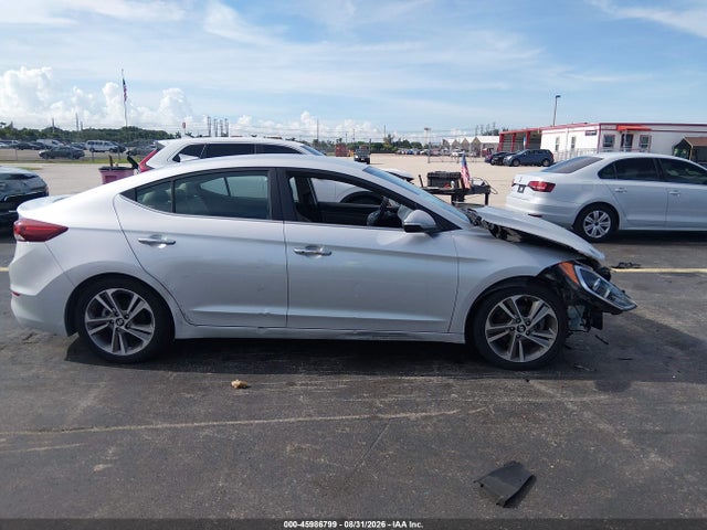 Продажа на аукционе авто 2017 Hyundai Elantra Limited, vin: 5NPD84LF2HH035140, номер лота: 45986799